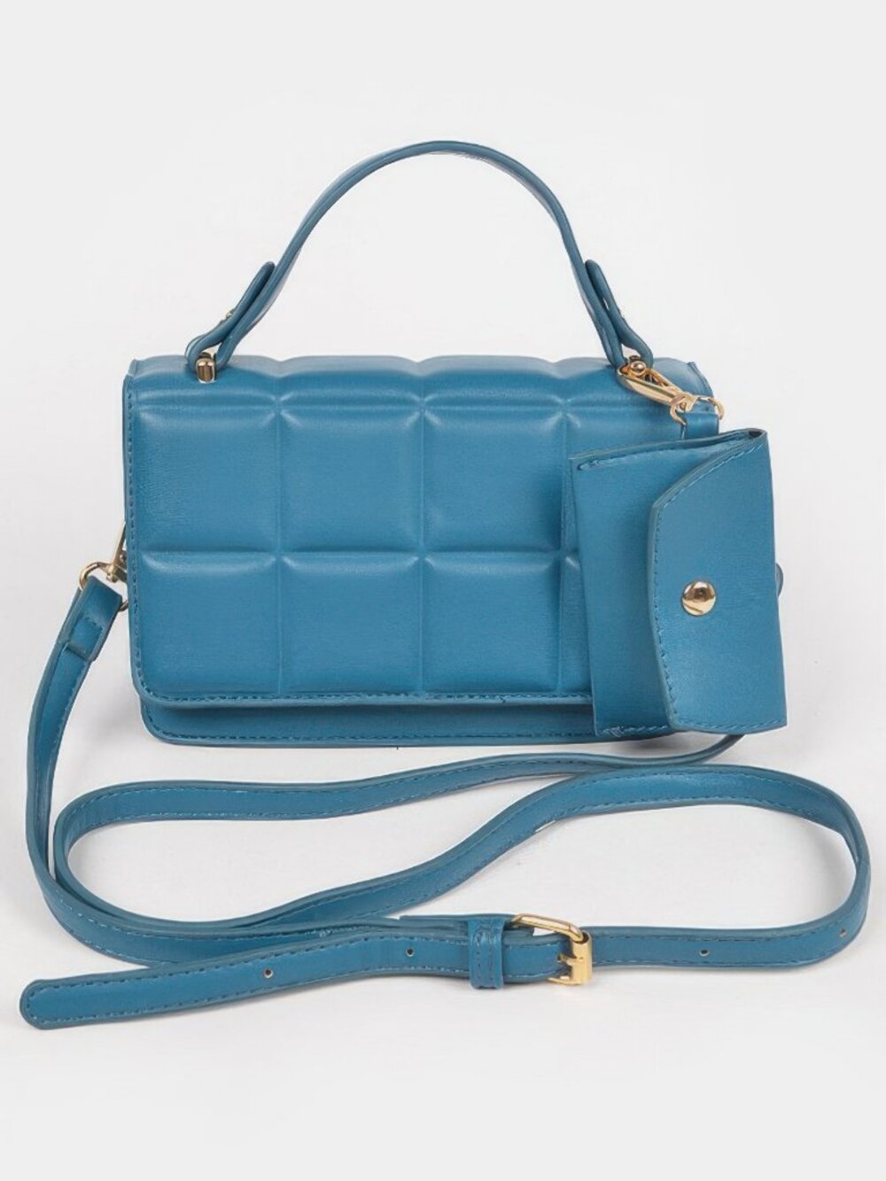Quilted Top Handle Bag